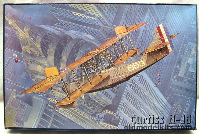 Roden 1/72 Curtiss H-16 Flying Boat - US Navy Lough Foyle 1918 / A-845 1920 / Killingholme 1918 / Felixstowe May 1918, Ro 049 plastic model kit